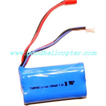 shuangma-9117 helicopter parts battery 7.4V 1300mAh - Click Image to Close